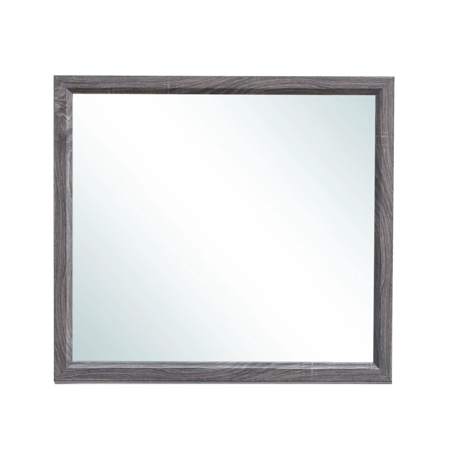 Mirage Mirror With Wood Trim for Dresser