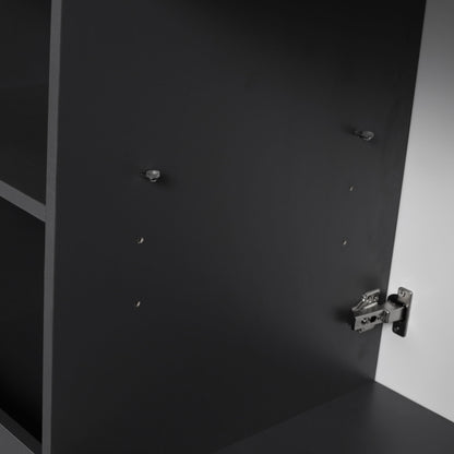 Freestanding Bathroom Vanity with Soft Close black cabinet hinges HouseOfZazla on Tampa Home & Garden Store