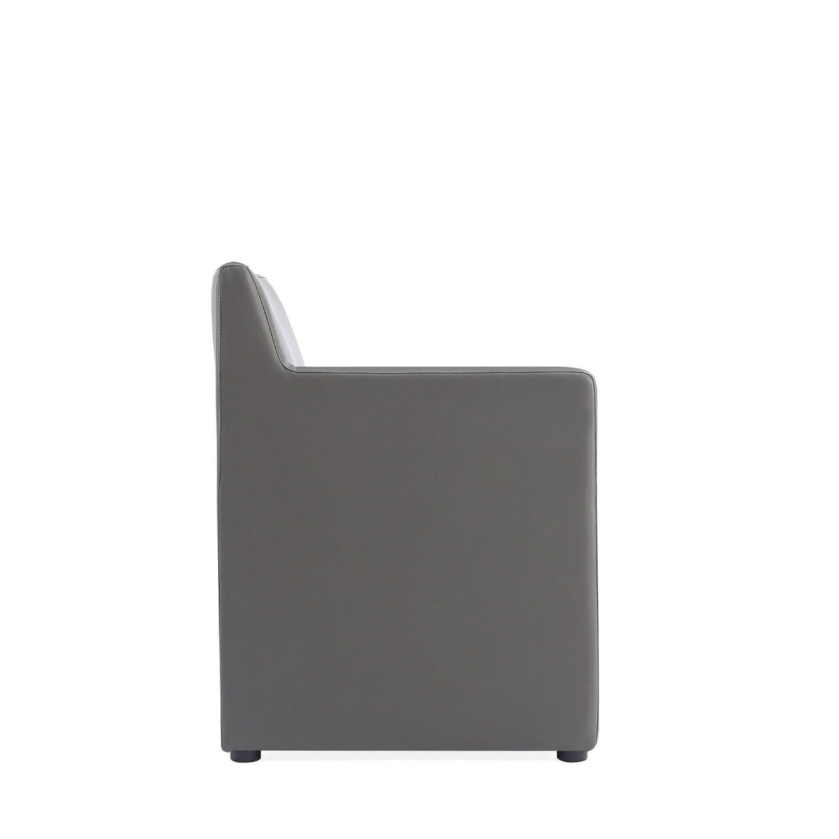 Anna Modern Square Armchair with Foam Cushion