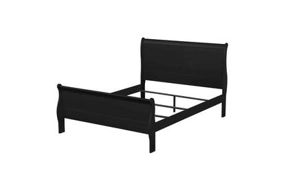 Louis Philippe Sleigh Style Bed Timeless Finish