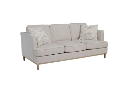 Sofa With 3 Reversible Cushions and 2 Pillows