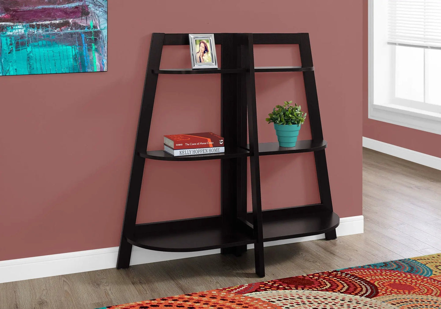 Etagere Bookshelf, 3 Tier, Contemporary Office