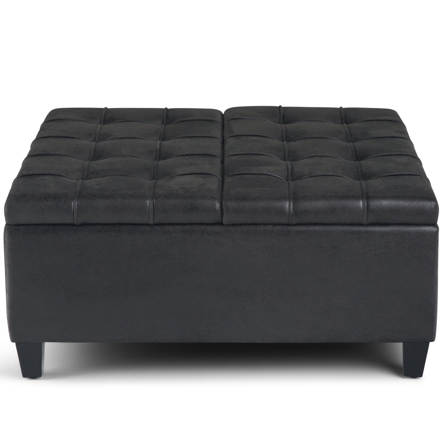Harrison Upholstered Coffee Table Storage Ottoman
