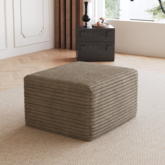 Sofa ottoman storage unit in dark wood with two drawers by HouseOfZazla, no assembly required on Tampa Home & Garden Store