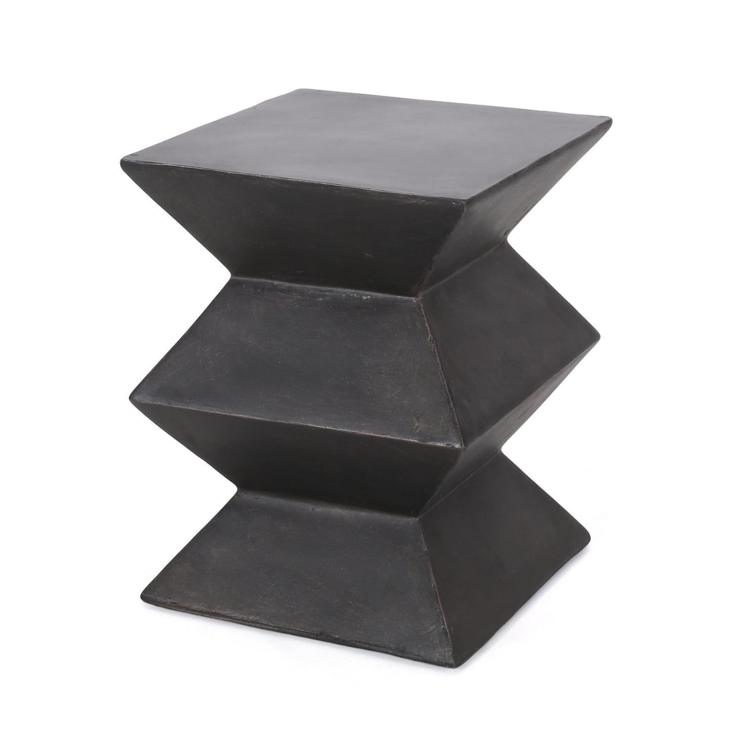 Lightweight Concrete Side Table for a Garden