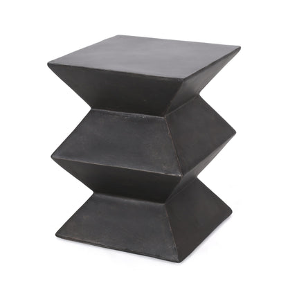 Lightweight Concrete Side Table for a Garden
