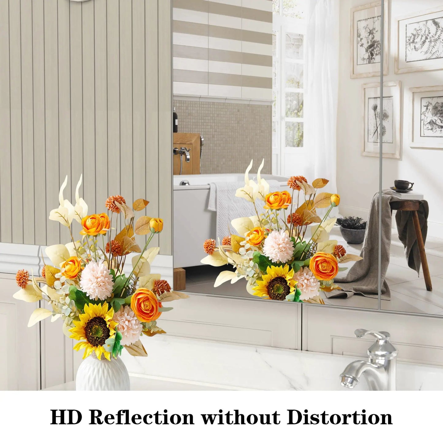 Medicine Cabinet Wall Mounted Mirror with Storage