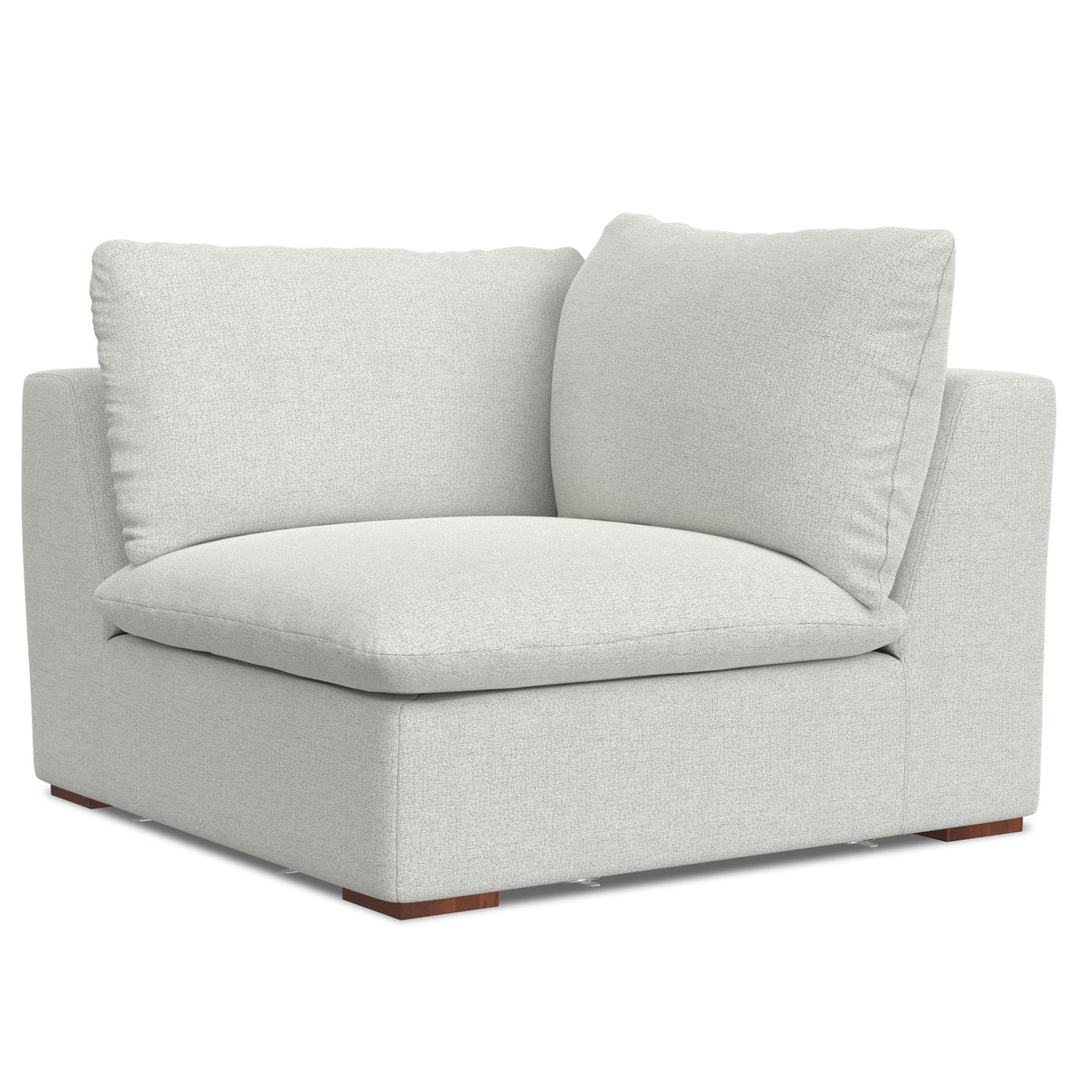 Jasmine Gray Corner Sofa and Modular Frame