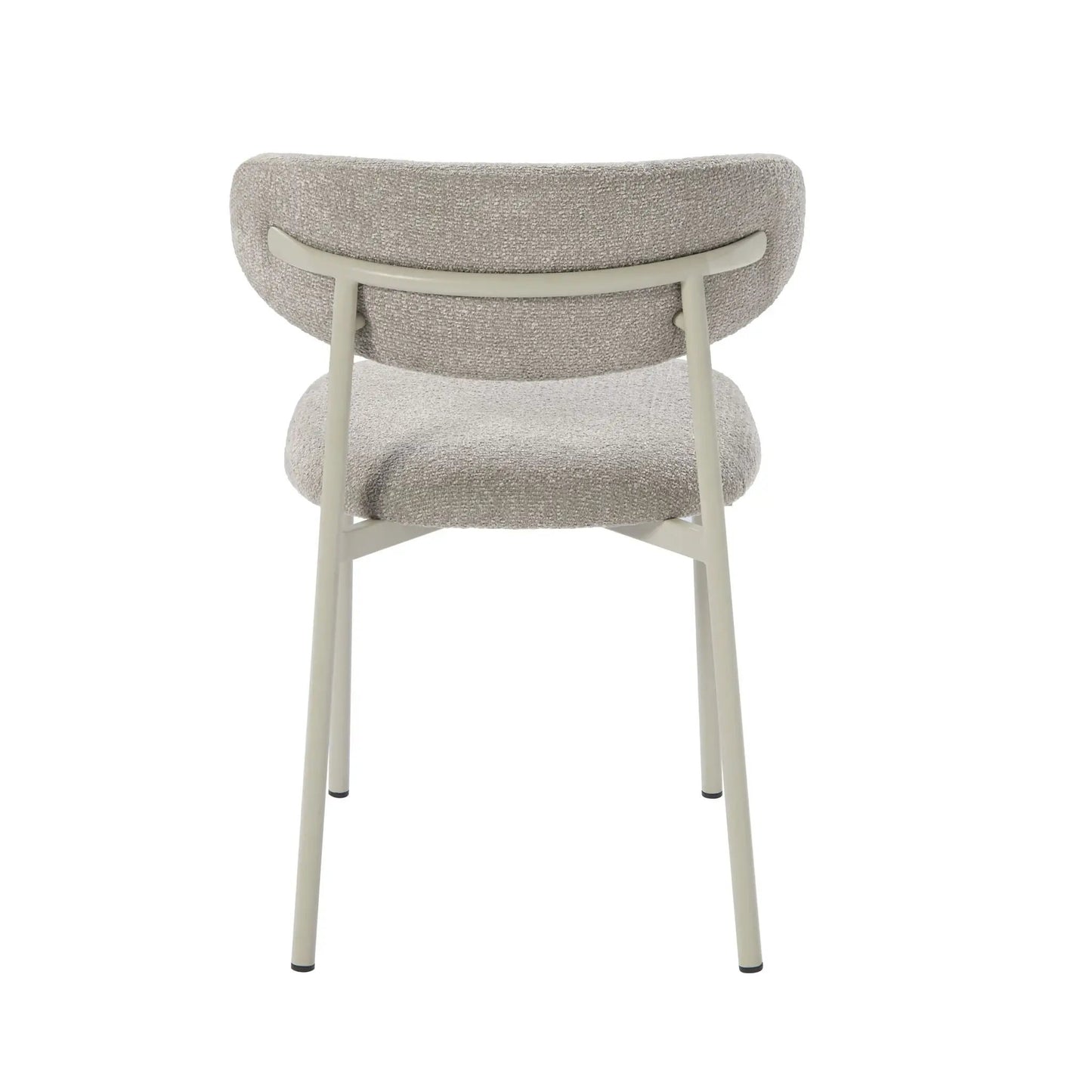 Ingram Side Chair Set of 2 Light Gray Finish