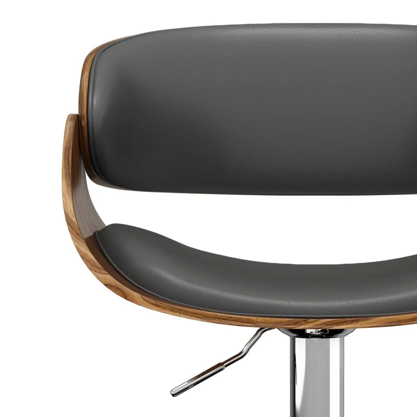 Mid Century Modern Adjustable Swivel Bar Stool