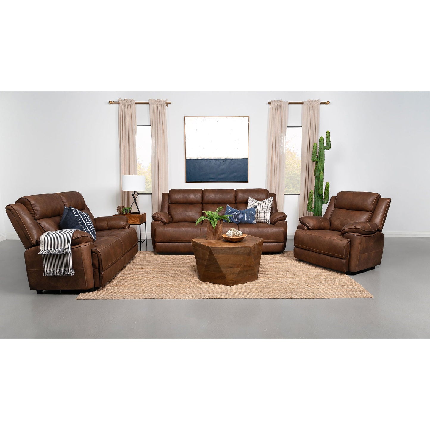 Worthington Modern and Durable Microfiber Couch