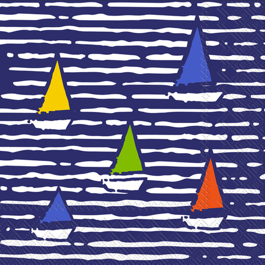 Serviette de cocktail Waterline Boats