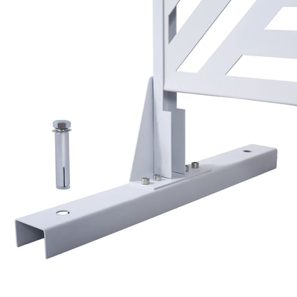 Freestanding Metal Privacy Screen and Stand