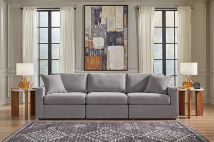 Modmax Sectional in Granite Performance Fabric