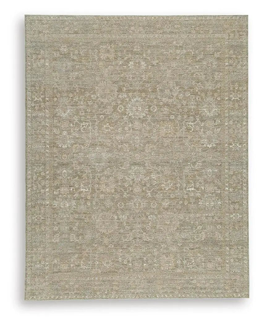 Neroham rug, beige distressed pattern, Unique Piece Furniture area rug on Tampa Home & Garden Store