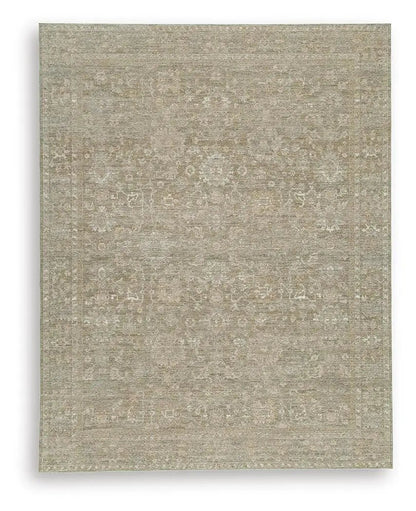 Neroham rug, beige distressed pattern, Unique Piece Furniture area rug on Tampa Home & Garden Store