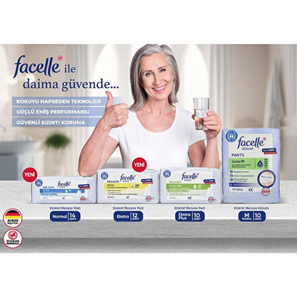 Facelle Discrete Bladder Pad Extra Plus 10 pcs five-pack Beauty Care Bag on Tampa Home & Garden Store