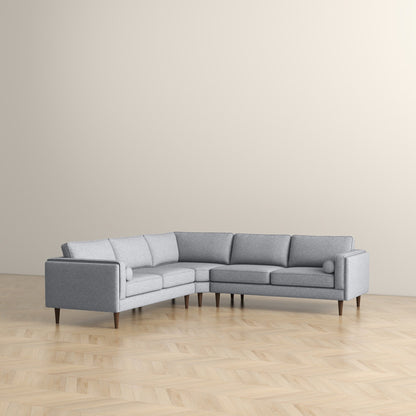 Modern Furniture and Amber Light Sectional Sofa