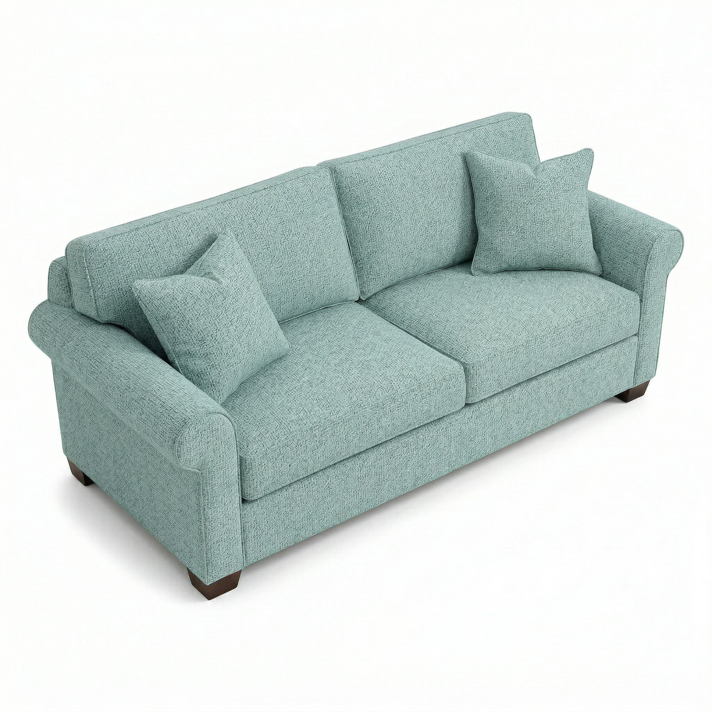 Irlanda Sofa and Hardwood Frame with Custom Fabric