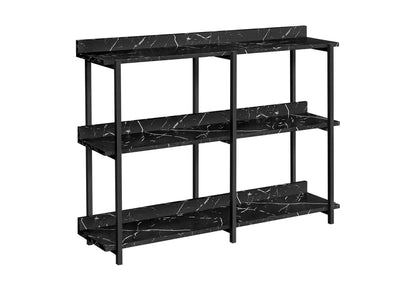 Accent Console Table for entryway in black marble metal frame by Unique Piece Furniture on Tampa Home & Garden Store