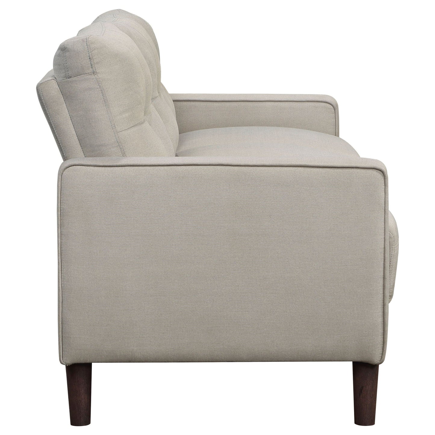 Harvey the Two Piece Tufted Beige Sofa and Set
