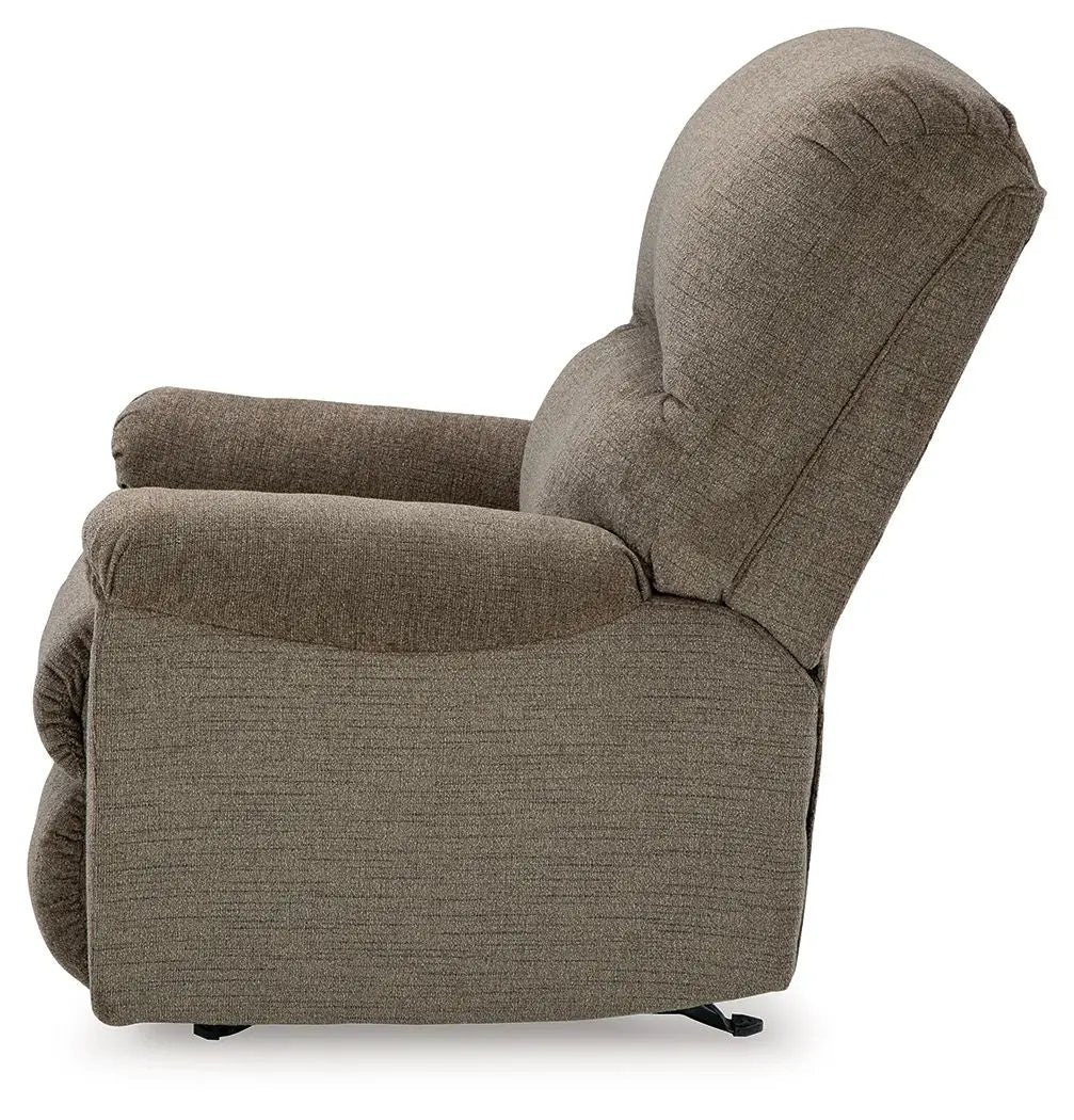 Stonemeade Rocker Recliner brown textured fabric with plush arms by Unique Piece Furniture on Tampa Home & Garden Store
