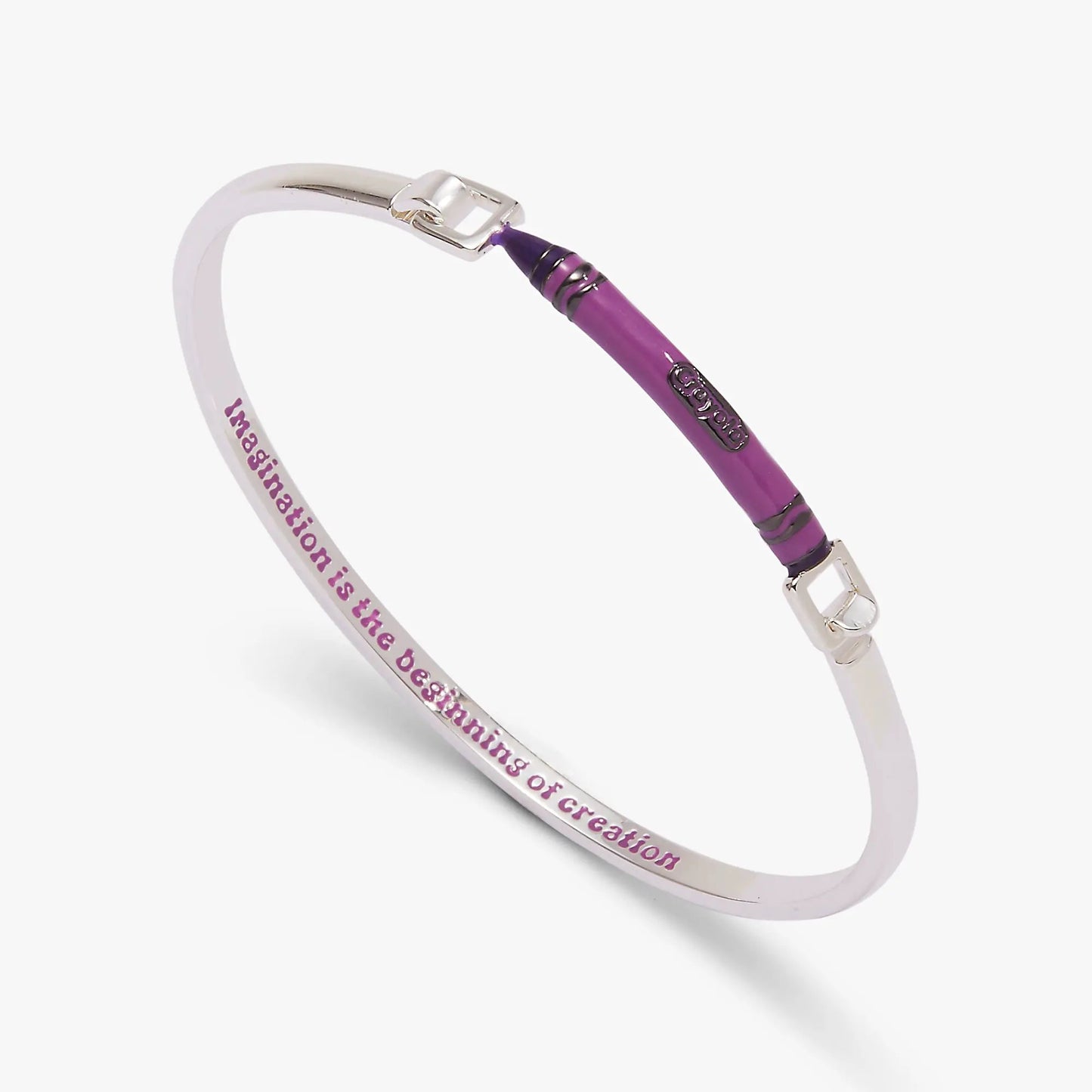 Crayola Royal Purple Crayon Tension Bangle