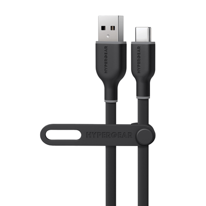 Flexi PRO USB to USB-C Cable 6ft, black HyperGear USB-A and USB-C connectors on Tampa Home & Garden Store