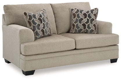 Stonemeade 3-Piece Beige Fabric Sofa with Geometric Cushions by Unique Piece Furniture on Tampa Home & Garden Store