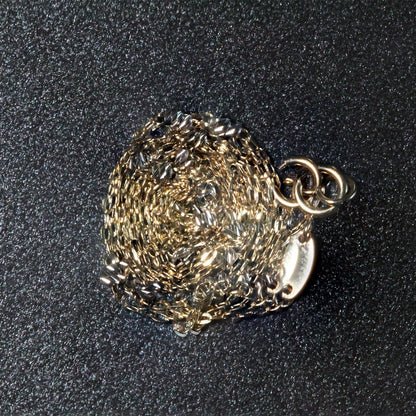Diamond Cut Bead Links Pendant Chain, 14k two-tone gold necklace, 3.5mm, Bids.com on Tampa Home & Garden Store