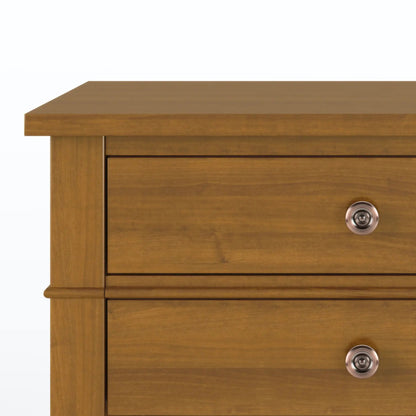 Carlton Bedside Table Handcrafted Solid Wood