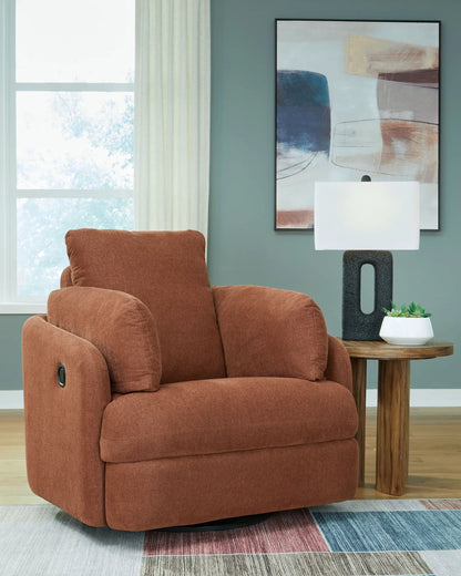 Modmax Swivel Glider Recliner Performance Fabric