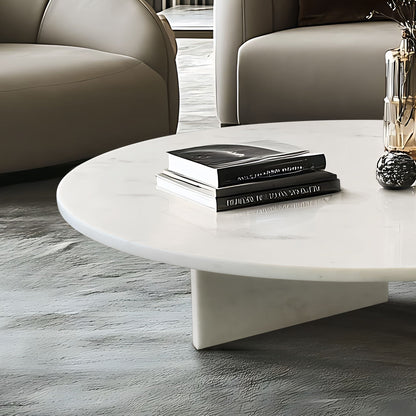 Luxury Marble Coffee Table With Unique Veining