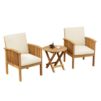 Premium Acacia Wood and Patio Furniture Set