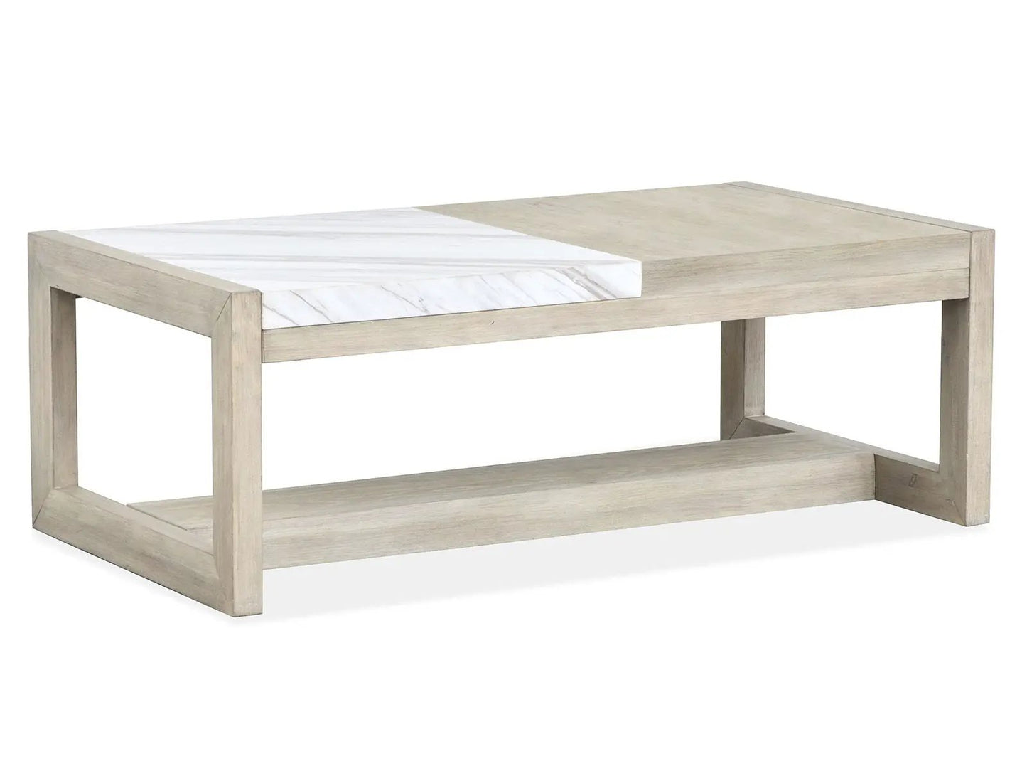 Preston Rectangular Cocktail Table With Veneer