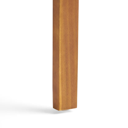 the Acacia Outdoor Dining Chairs and Slat Panels
