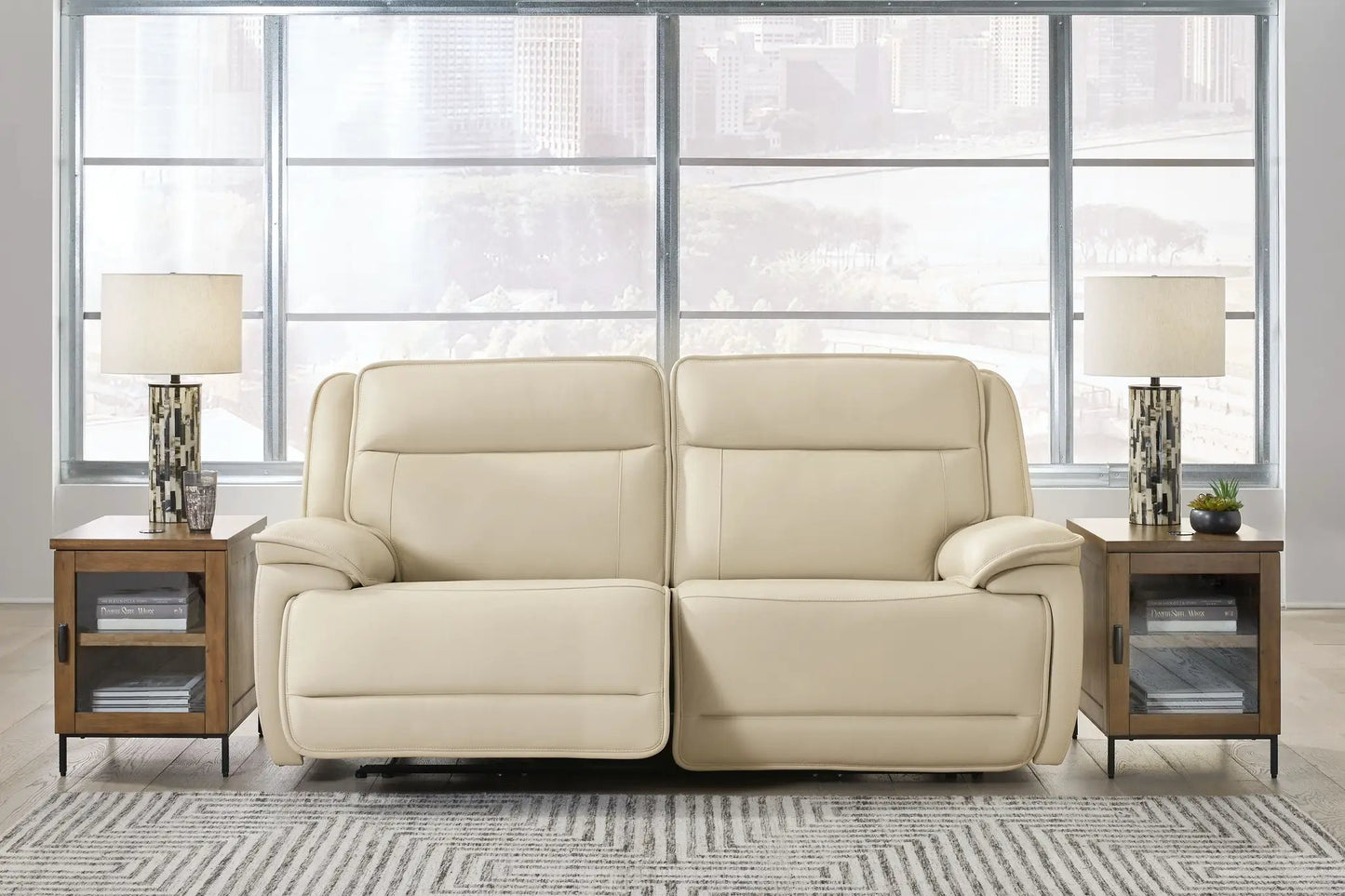 Double Deal and Reclining Sectional Sofa