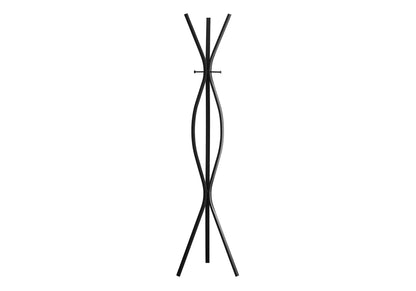 Freestanding coat rack with 3 hooks in black metal Unique Piece Furniture on Tampa Home & Garden Store