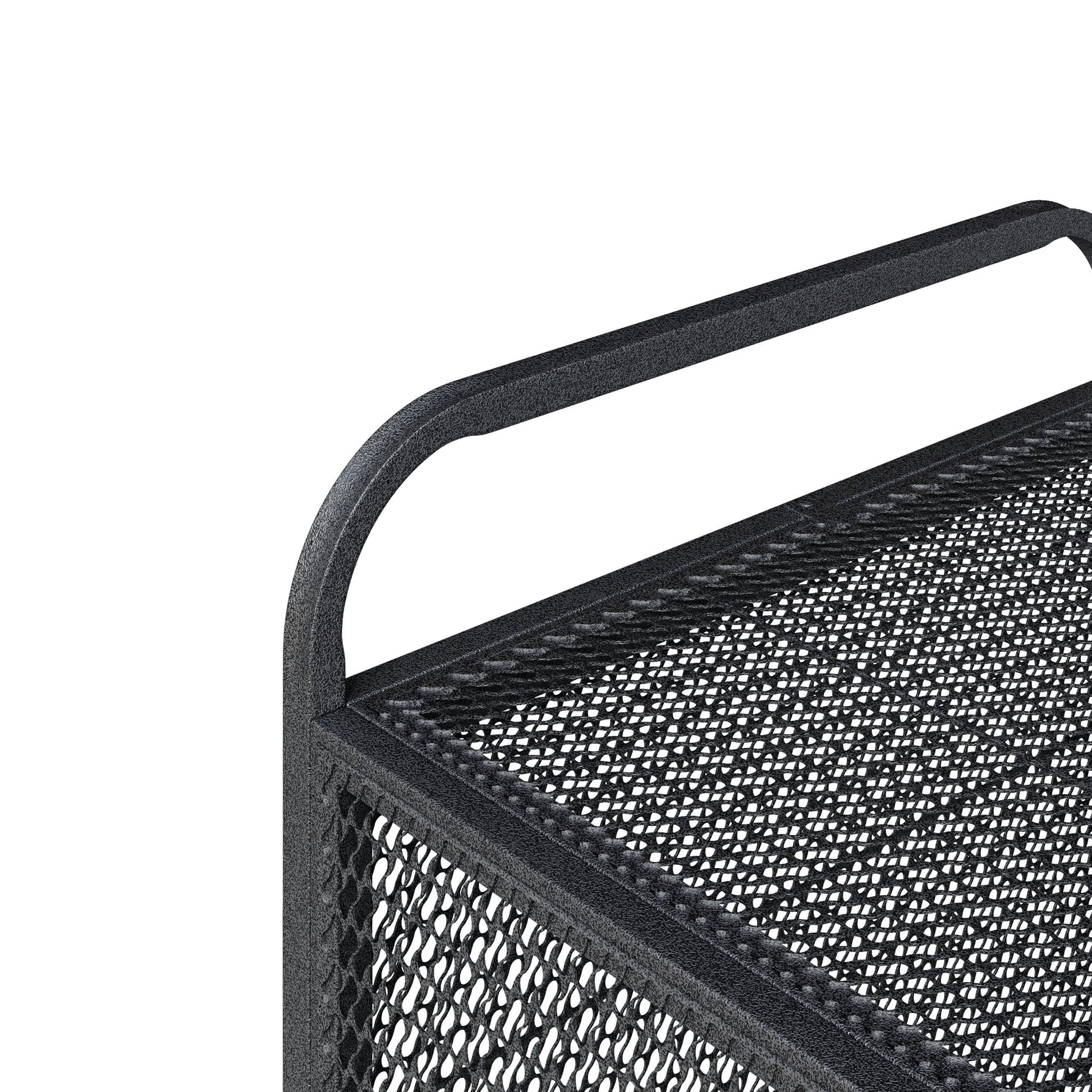 Chicken Cage Poultry Breeding Coop Black Silver metal frame with mesh panels on Tampa Home & Garden Store