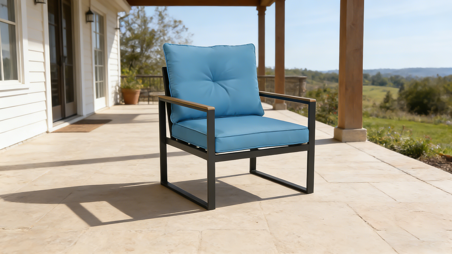 Oversized Steel and Outdoor Conversation Set