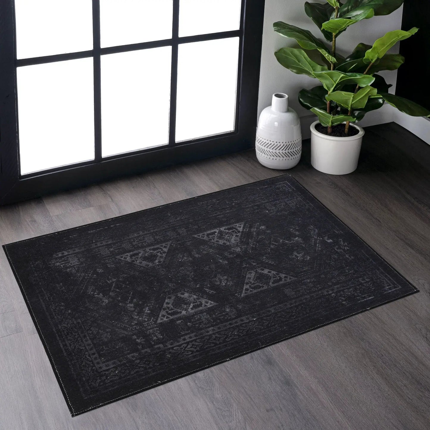 Maval Trendy Area Rug Machine Washable for Home