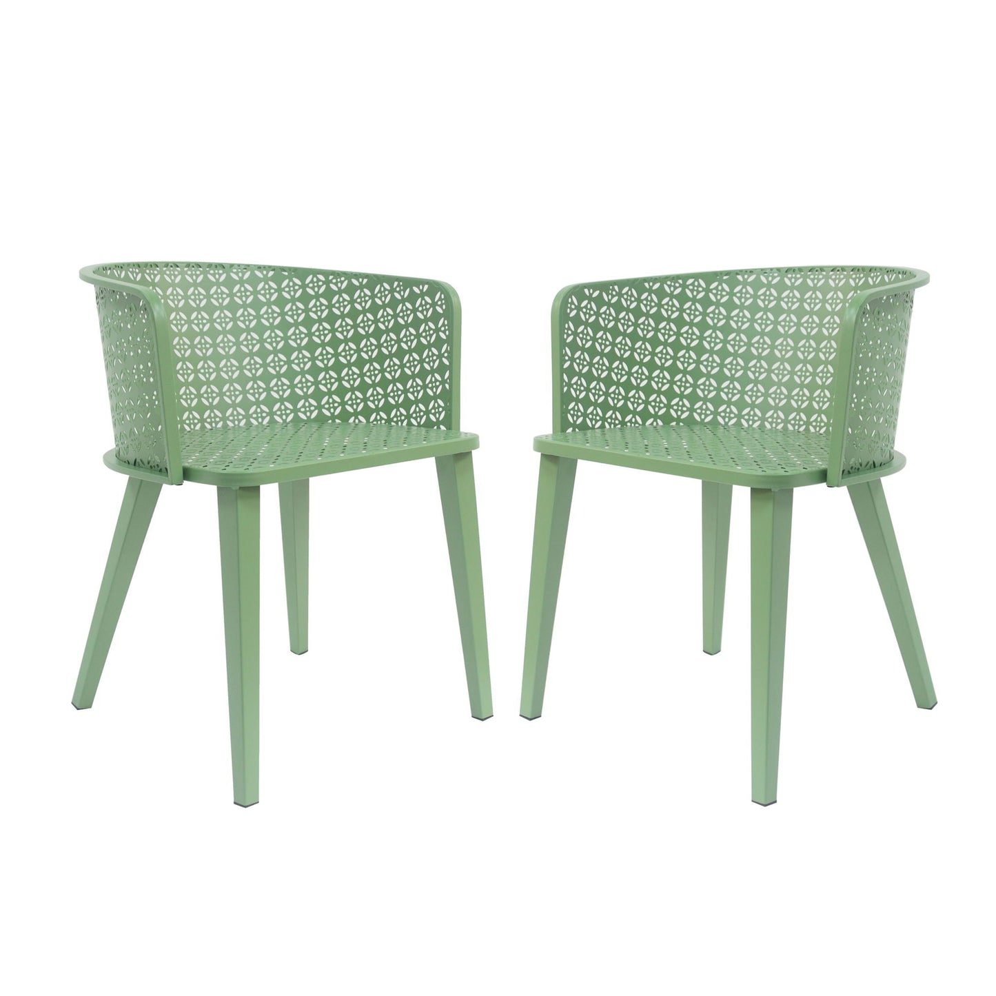 Milan Outdoor Dining Chair Set for Home and Yard