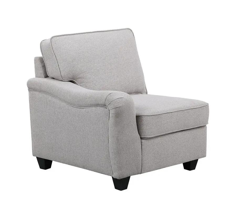 Leo Comfort Modular Sofa and Ottoman Set