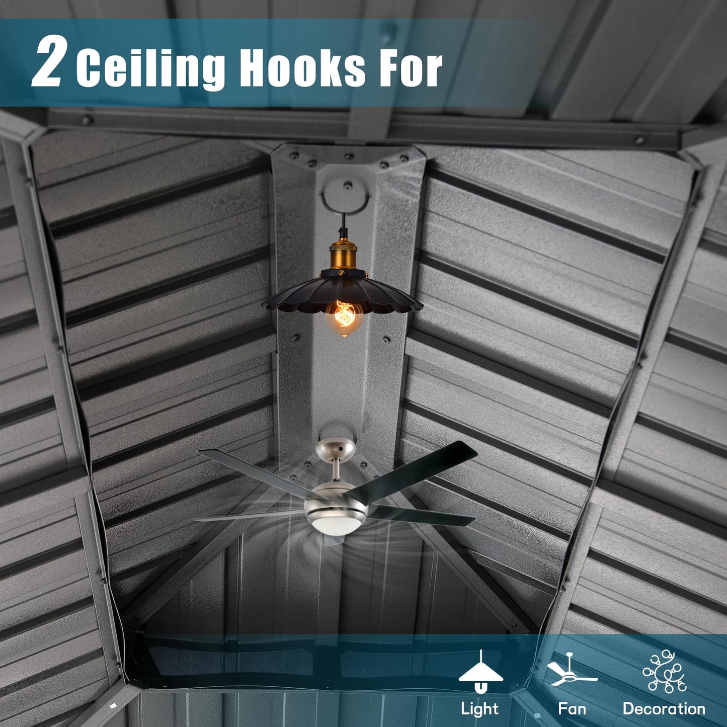Sturdy Aluminum Hardtop And Timeless Gazebo Frame