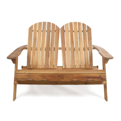 Adirondack Rocking Loveseat For Patio And Garden