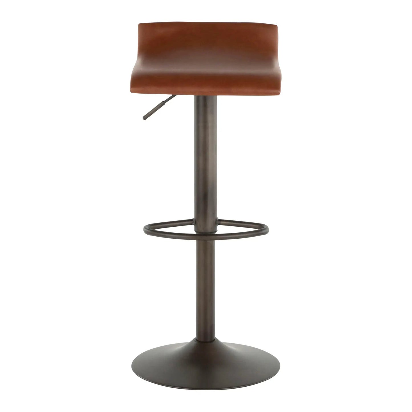 Ale Industrial Barstool Set of 2 Adjustable