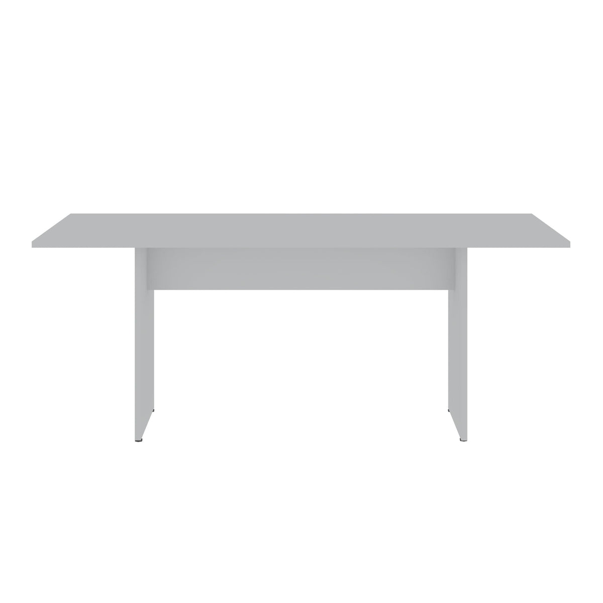 Nomad dining table with Protouch wood-grain finish in gray by HouseOfZazla on Tampa Home & Garden Store