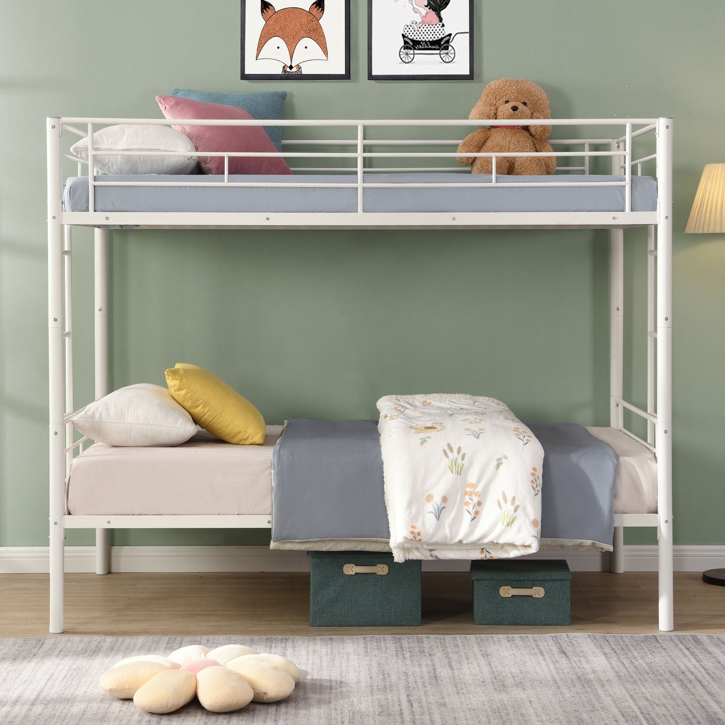 Modern and Space Saving Steel Bunk Bed Frames