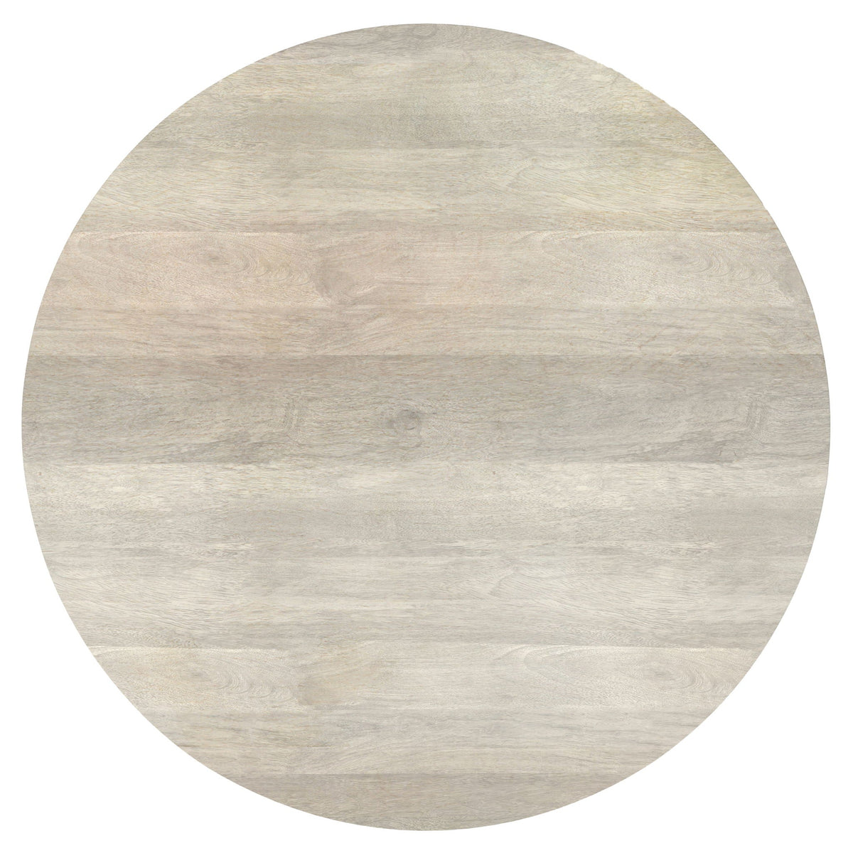 Millbury Drum Coffee Table round light wood finish with visible wood grain on Tampa Home & Garden Store