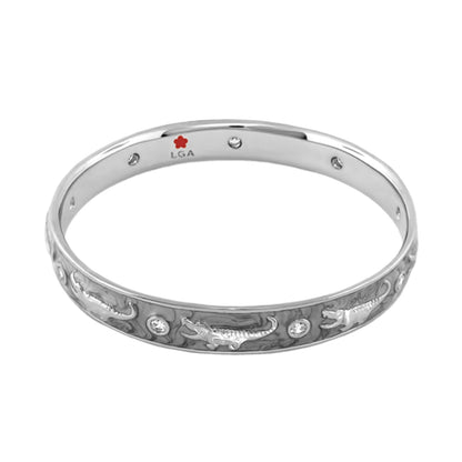 Animal Paradise the Slim Crocodile Bangle